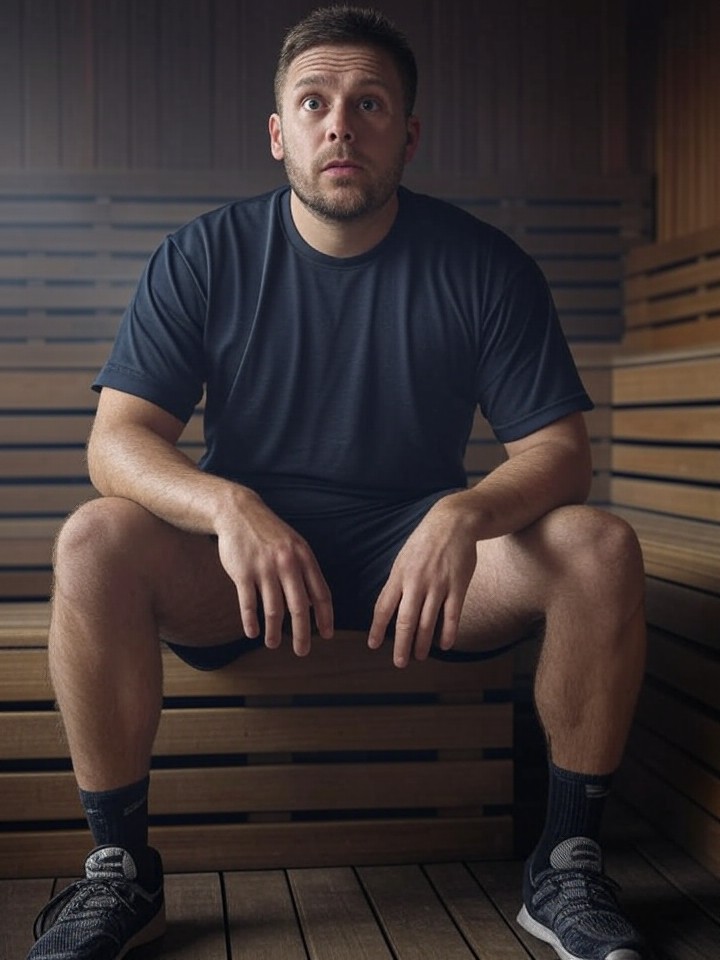 BREAKING: ROBERT WOOD CAUGHT HE WAS ABLE TO DO 100,000 JUMPING JACKS IN THE SAUNA AT OVER 170 DEGREES