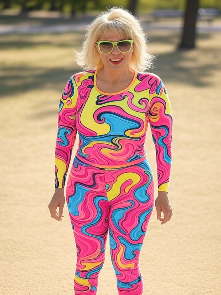 ZUMBA QUEEN JENNY JOHNSON CAUGHT IN HILARIOUS 25,000-PERSON DANCE DISASTER!